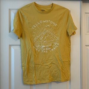 Goodfellow & Co Yellow Yellowstone Tee